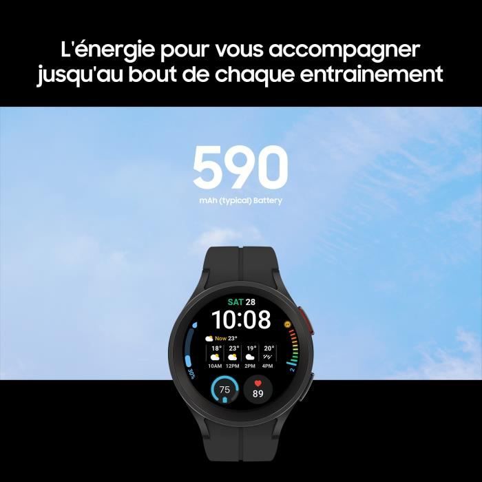 SAMSUNG Galaxy Watch5 Pro Noir 45mm Bluetooth