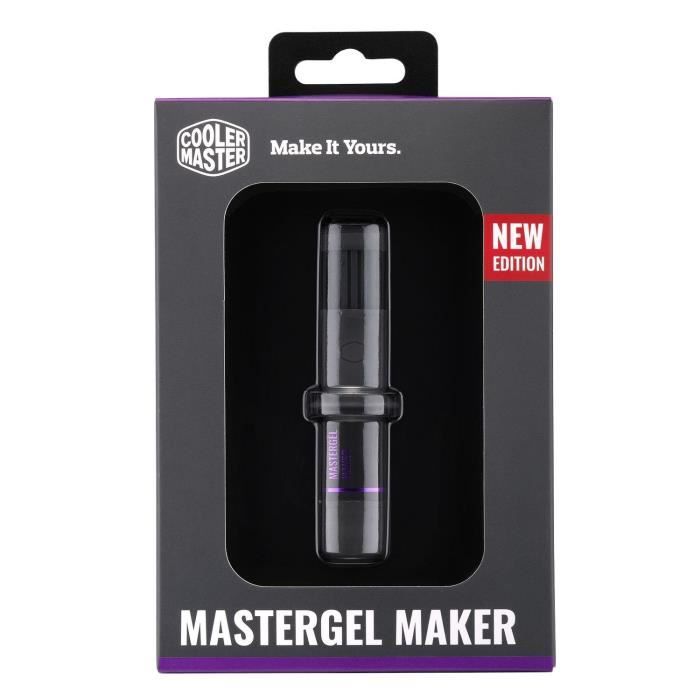 Cooler Master  MasterGel Maker combin? de dissipateurs thermiques 11 W/m?K 0,012 g ( MasterGel Maker 2.6g Thermal Compound Syringe)