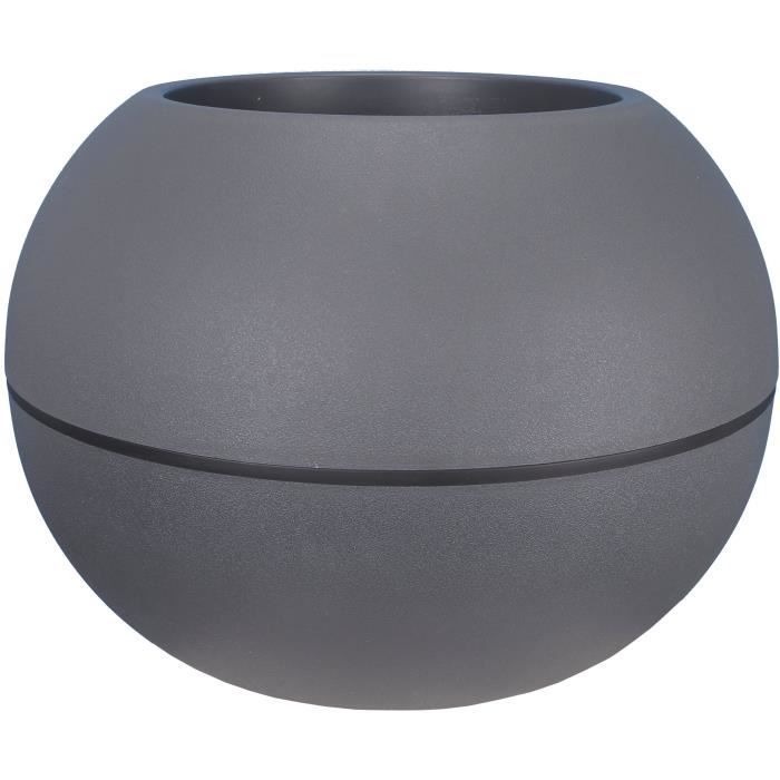RIVIERA - vaso di fiori a sfera - D40 - grigio