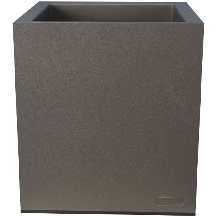 CONTENITORE IN GRANITO 40x40 GRIGIO