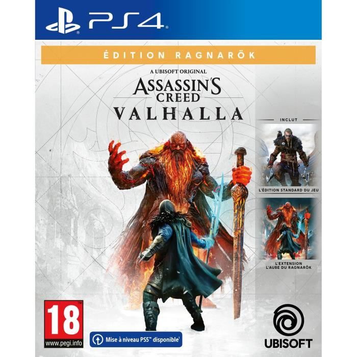 Assassin's Creed Valhalla Edition Ragnarok Gioco PS4