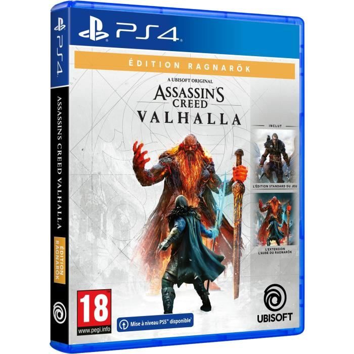 Assassin's Creed Valhalla Edition Ragnarok Jeu PS4