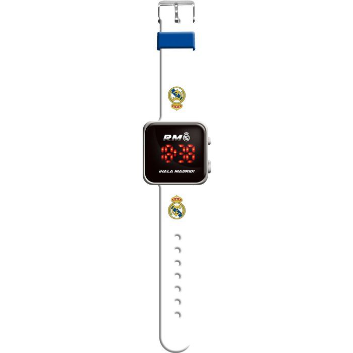 Montre LED Real Madrid pour Enfants - Blanc
