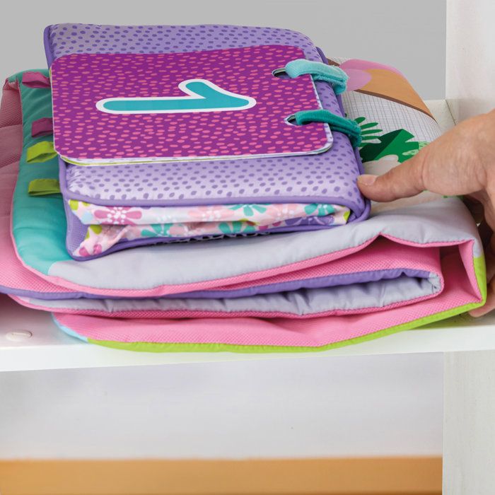 Image secondaire de Tapis d'éveil pliable rose Treetop Bloom avec jouets pour bébé