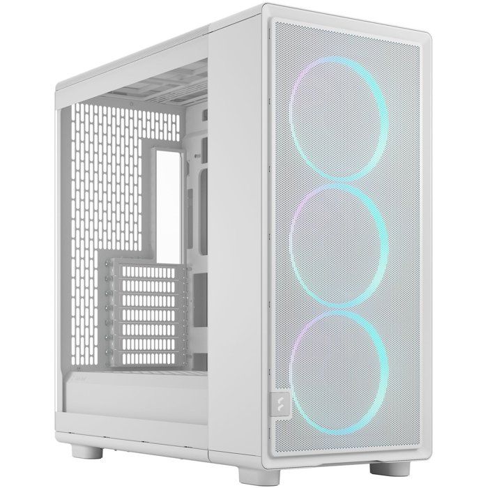 Boîtier PC Fractal Design Epoch XL White TG RGB avec Panneaux Ventilés