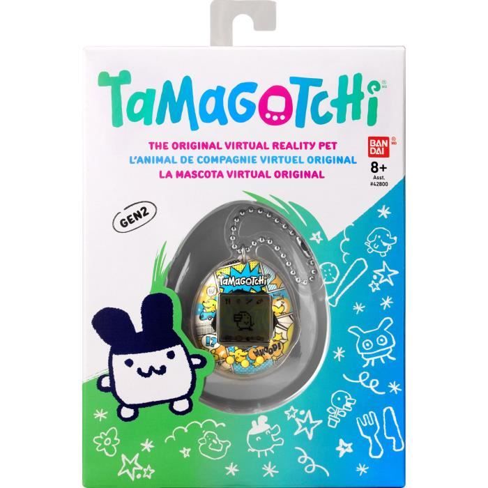 Giocattolo elettronico - BANDAI - Tamagotchi Original Pochitchi Comic Book - 42976, l'originale degli anni '90 è tornato