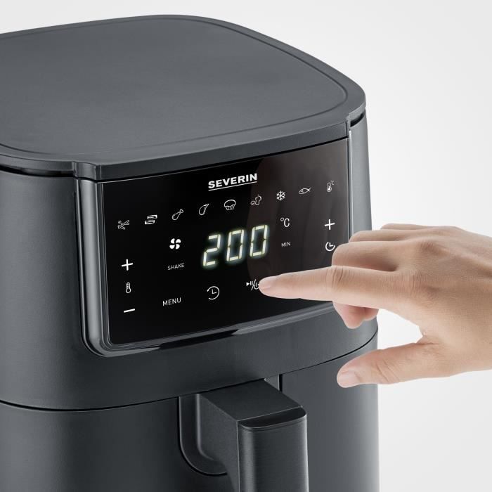 Image secondaire de Friteuse sans huile SEVERIN - Airfryer FR2461 - Capacité 4L - 8 programmes - 1300W