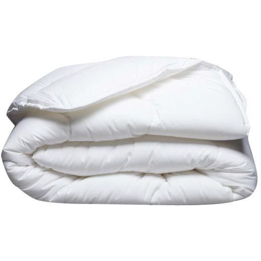 Couette chaude anti-acariens - 400 gr/m² - BLANREVE - 240 x 220 cm - Blanc