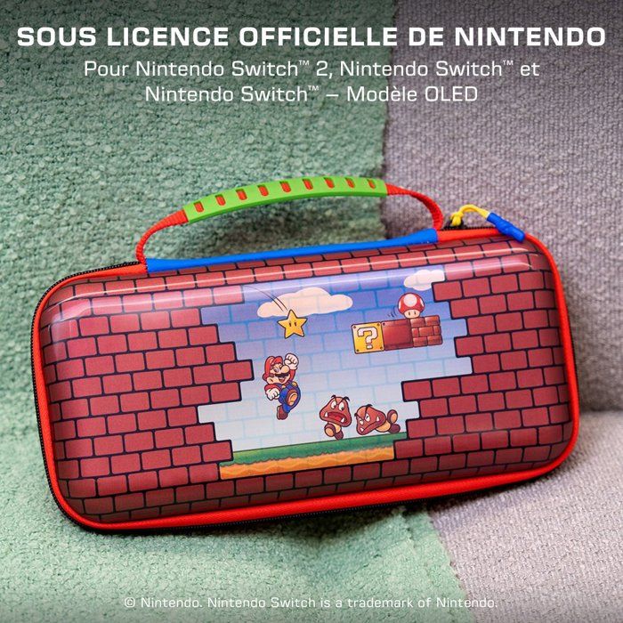 Image secondaire de Étui de Voyage PlayTrek Mario Bricks pour Nintendo Switch 2