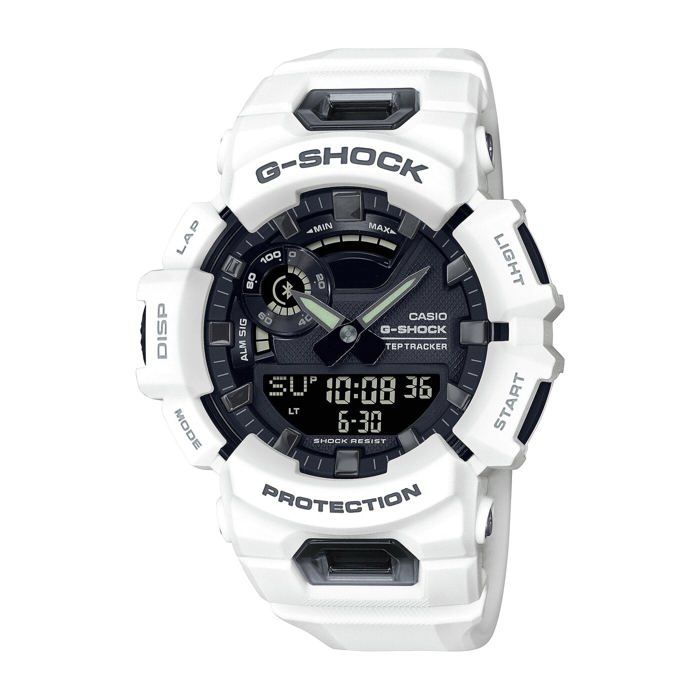 CASIO Watch G-SHOCK - Shock Resistant - Multifunction - White
