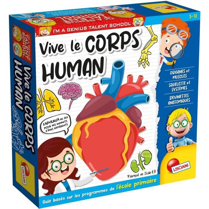Gioco-corso sul corpo umano - LISCIANI - Scoprire e imparare insieme