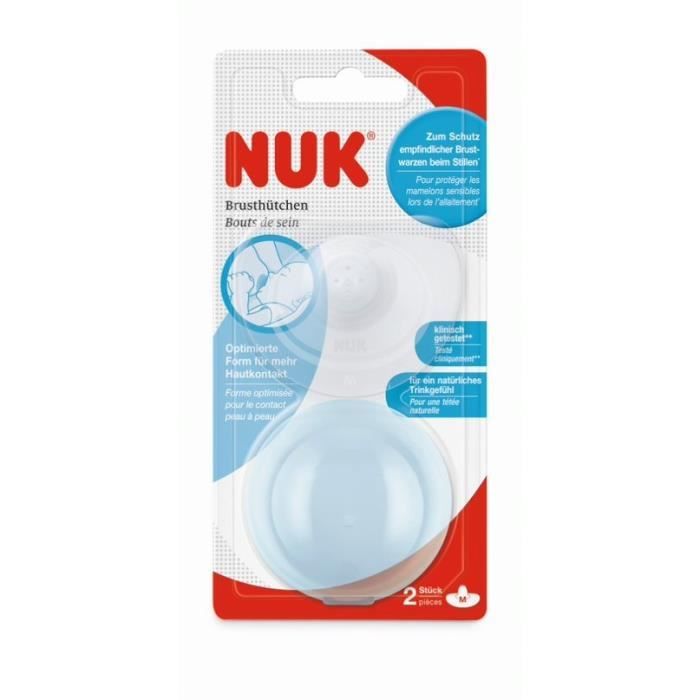 Nuk Allaitement Bout de Sein Lot de 2