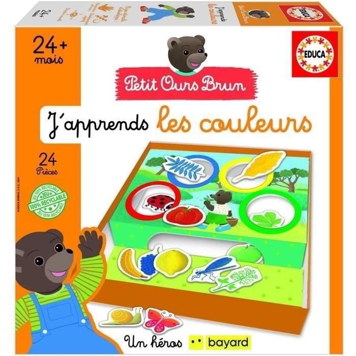 Gioco didattico - EDUCA - Imparo i colori - Piccolo orsetto bruno