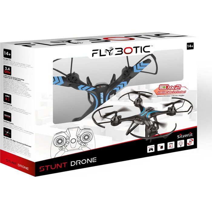 Image secondaire de Drone Stunt Flybotic 2,4 GHz avec 2 Batteries - Idéal pour Débutants