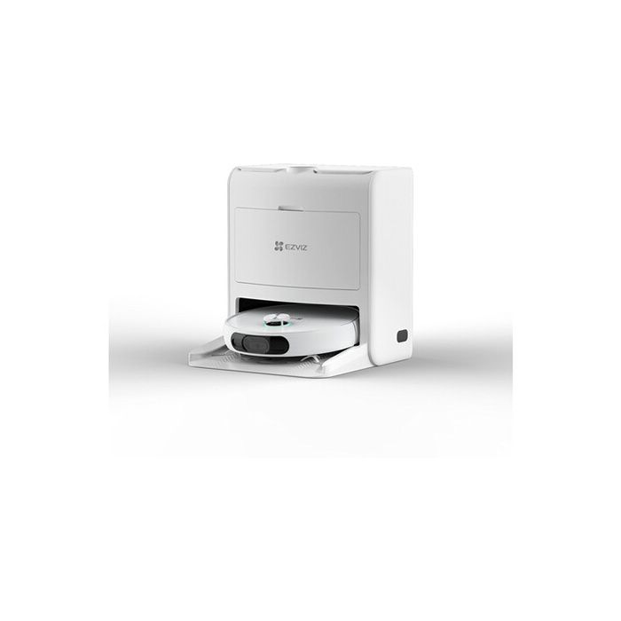 Robot aspirapolvere EZVIZ RS2 con dock - Lavaggio/asciugatura/pulizia/riempimento automatici - 4000 Pa
