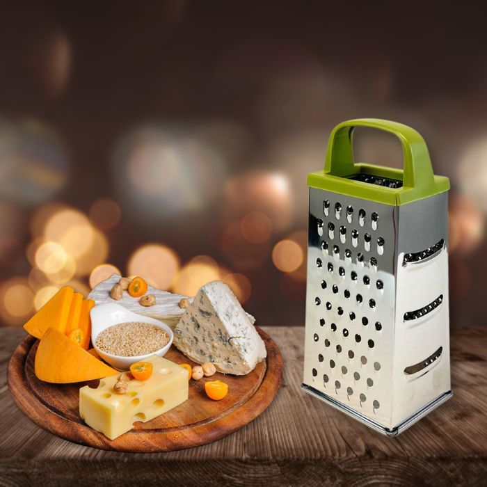 Image secondaire de Ensemble de 2 Râpes a fromages et a légumes 4 faces - FACKELMANN - Gamme Zéro