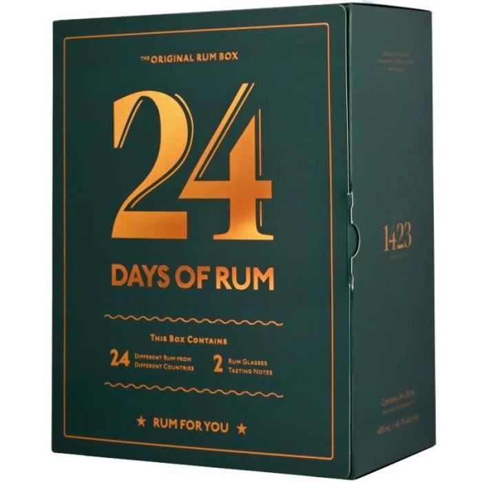 24 Days Of Rhum - Calendrier de l'avent du Rhum