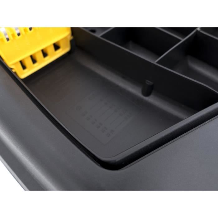 Image secondaire de Valise a outils - Plastiken - 63040_NOIRE - 40 cm - Titanium - En plastique
