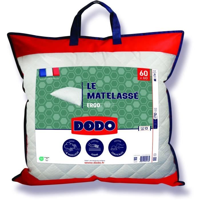 Matelass Pillow - Ergonomic - 60x60 cm - Dodo