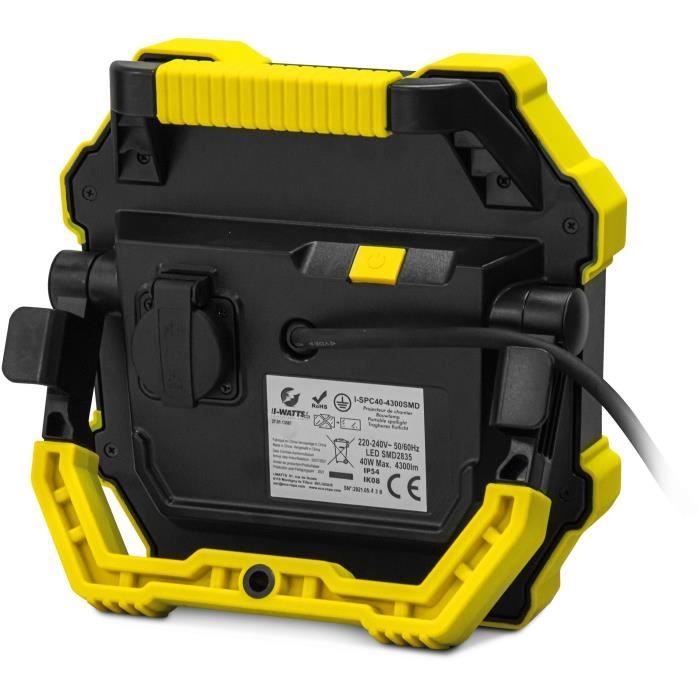 Image secondaire de Projecteur Led - I-Watts - I-SPC40-4300SMD - 40 W - 4300 lumens