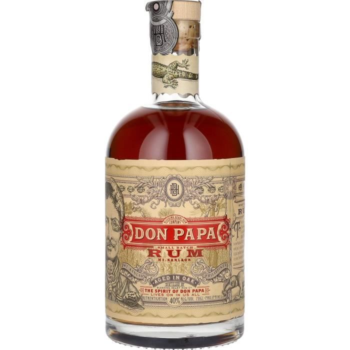 Image secondaire de Rhum Don Papa 7 ans - Rhum vieux - Philippines - 40%vol - 70cl