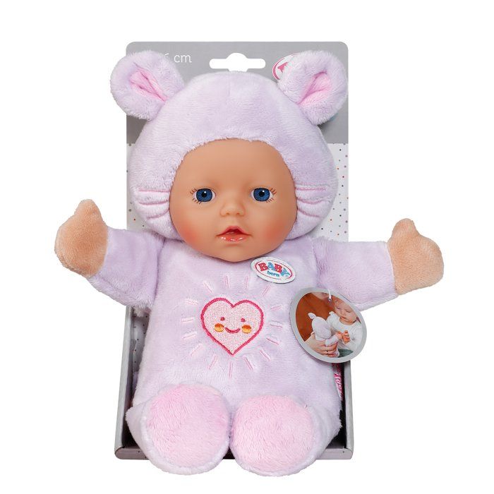 Poupon Souris Douce BABY BORN - Marionnette à câliner de 26 cm