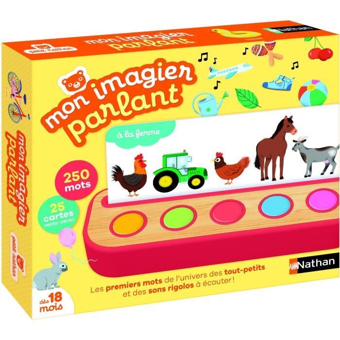 LA MIA TAVOLA IMMAGINI PARLANTE - Gioco didattico - NATHAN
