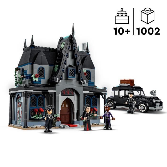 Image secondaire de LEGO Mercredi 76786 Le Manoir de Morticia - Jeu de Construction des 10 ans - Mini-Poupées