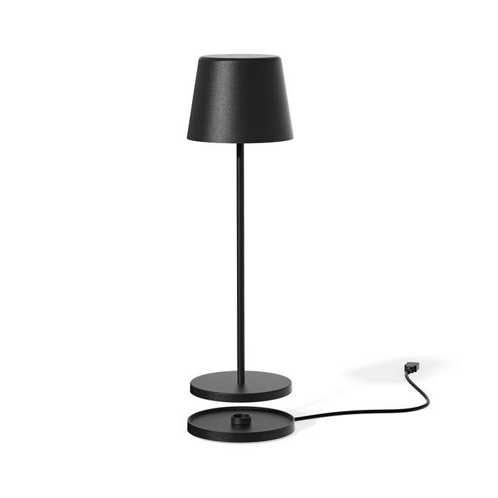 Image secondaire de Lampe de Table Sans Fil KELLY BLACK - Design Élégant et Rechargeable