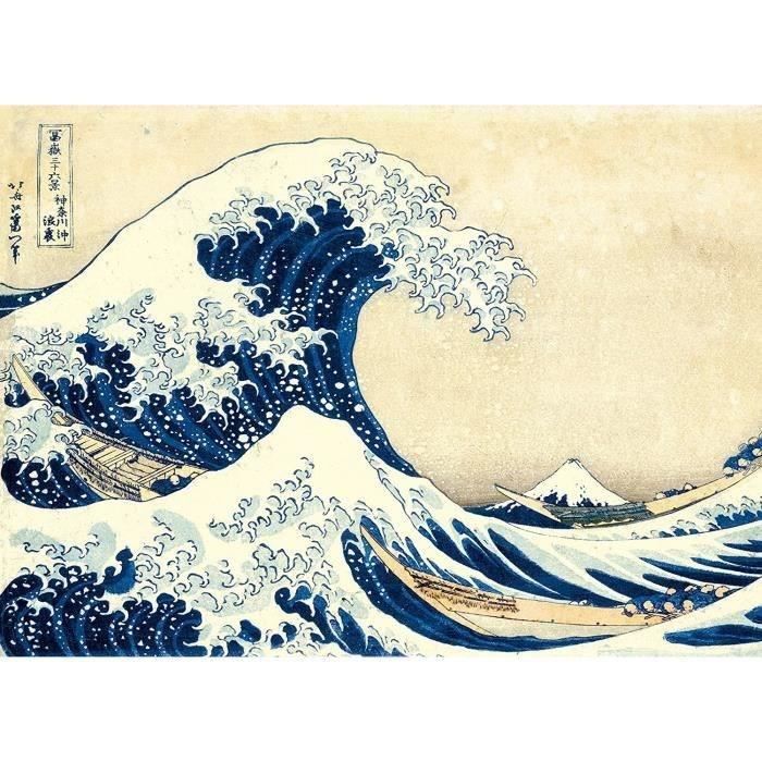 Clementoni - Museum 1000 pieces - Hokusai : La Vague