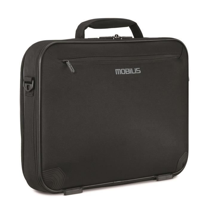 MOBILIS Sacoche pour ordinateur portable - TheOne Twice Briefcase - 11-14 - Noir