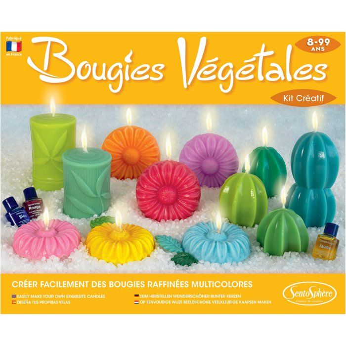 Image secondaire de Kit Créatif Bougies Végétales - SENTOSPHERE