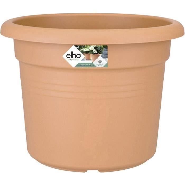 Nozioni di base verde rotonda pentola - plastica - Ø40 - terracotta morbida