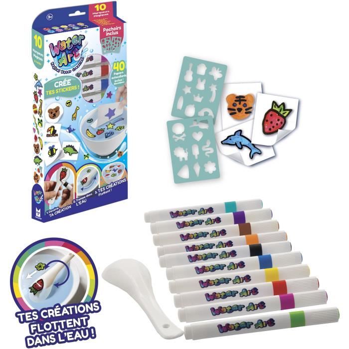 Kit de Arte Acu�tico - SILVERLIT - Con pegatinas - A partir de 3 a�os