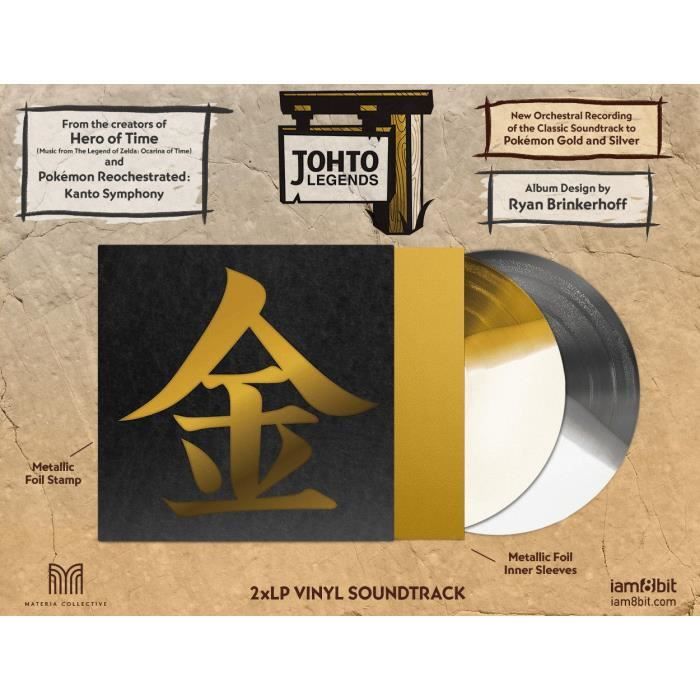 Vinyle - Johto Legends 2 LP Music from Pokemon Gold & Silver