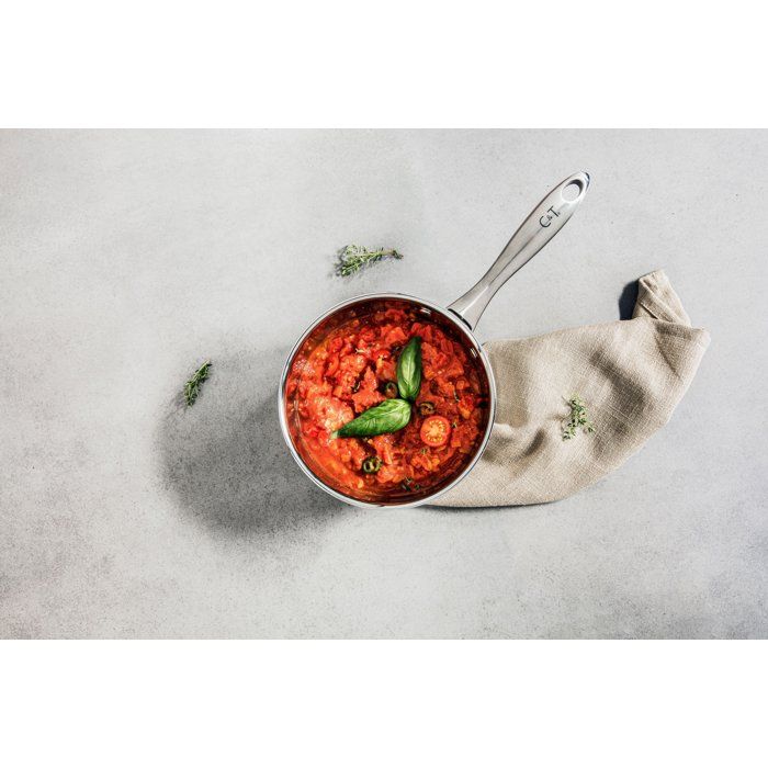 Image secondaire de Casserole Classic en Acier Inoxydable Ø18 cm - COSY & TRENDY