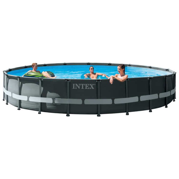 Intex - 26334GN - Kit piscine ultra xtr ronde tubulaire ø 6,10 x 1,22m