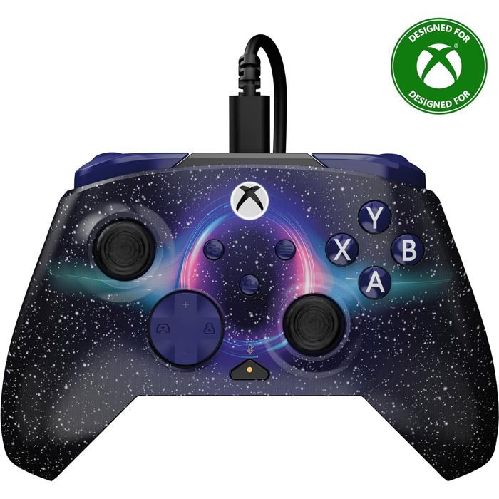 Manette Filaire Rematch Advanced pour Xbox et PC - Dark Cosmos
