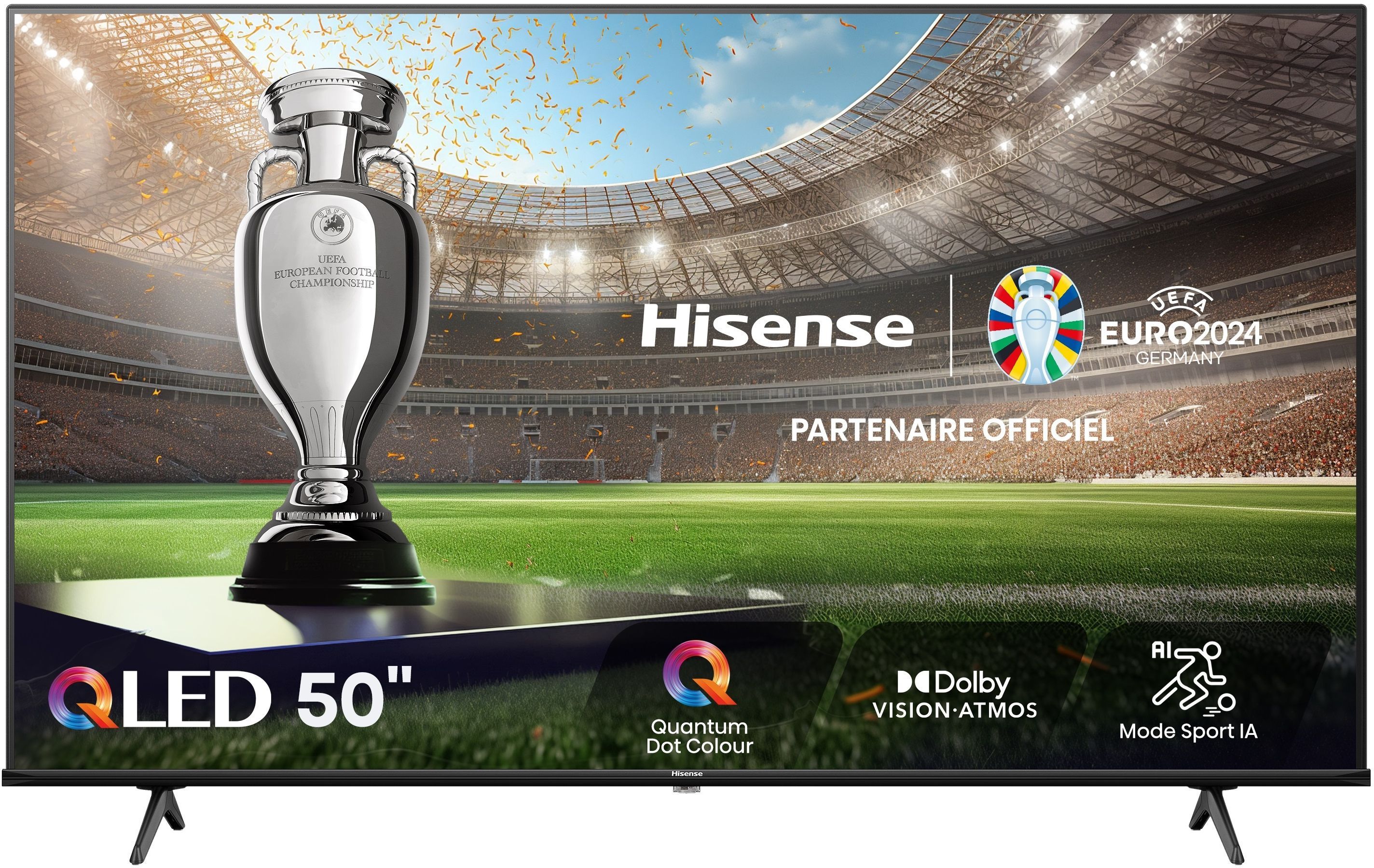 Téléviseur QLED Hisense 50E7NQ 4K UHD 50 pouces