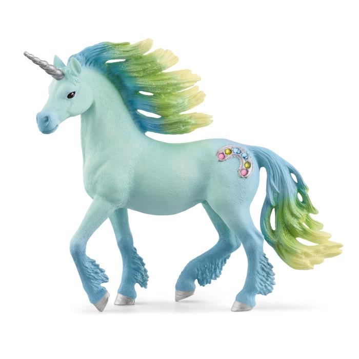 SCHLEICH - Unicorno zucchero filato, stallone - 70722