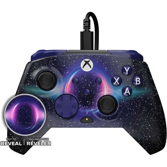 Image secondaire de Manette Filaire Rematch Advanced pour Xbox et PC - Dark Cosmos