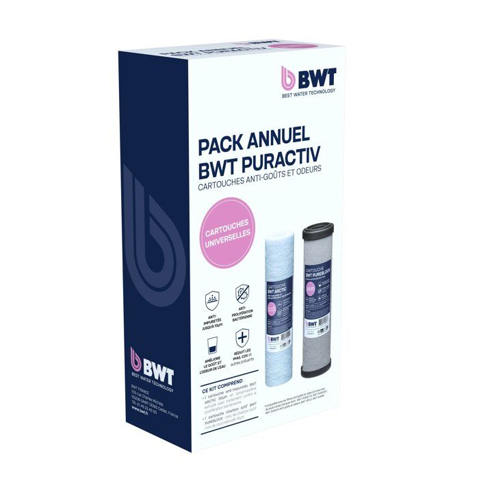 Image secondaire de Station de Filtration Duplex BWT PURACTIV avec Cartouches ARCTIC et PUREBLOCK