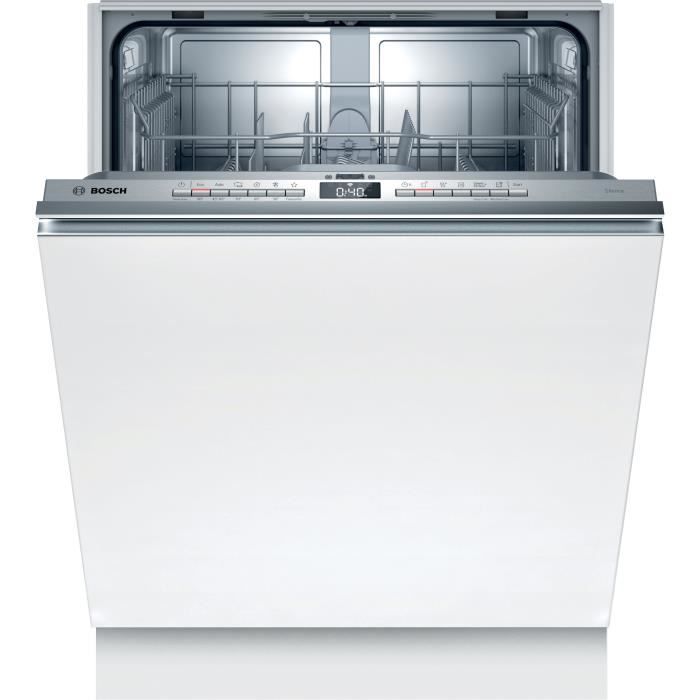 Lave-vaisselle tout int?grable BOSCH SMV4HTX28E SER4 - 12 couverts - Induction - L60 cm - Home Connect - 46 dB