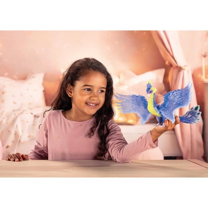 Image secondaire de Figurine Paon magique bleu, Schleich 70794 Bayala, Pour enfant des 5 ans