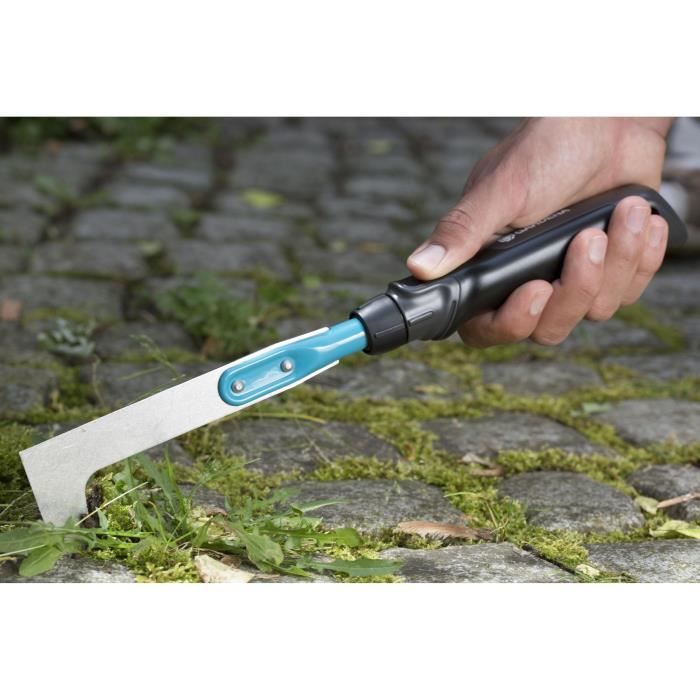 GARDENA Couteau-émousseur Comfort Combisystem – Lame de précision renforcée inox – Protege lame intégré – Garantie 25 ans (8959-20)