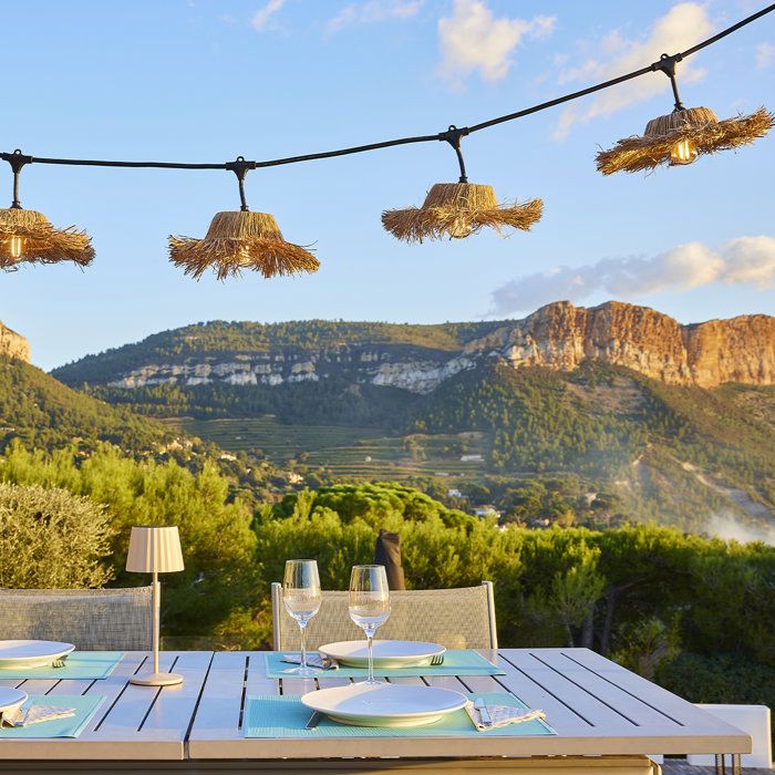 Image secondaire de Guirlande lumineuse extérieure Tahiti Light - 7 ampoules LED E27