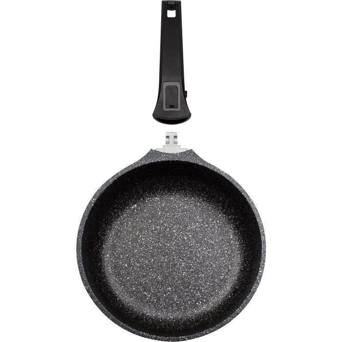 Padella in alluminio pressofuso - GSW - EASY CLICK - 24 cm - Induzione