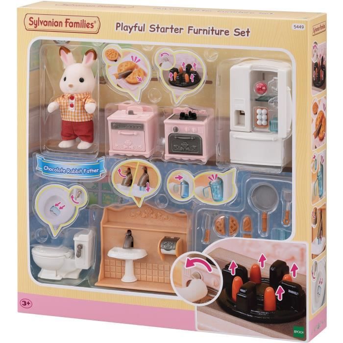 EPOCH - 5479 - Le set d'ameublement cosy cottage et papa
