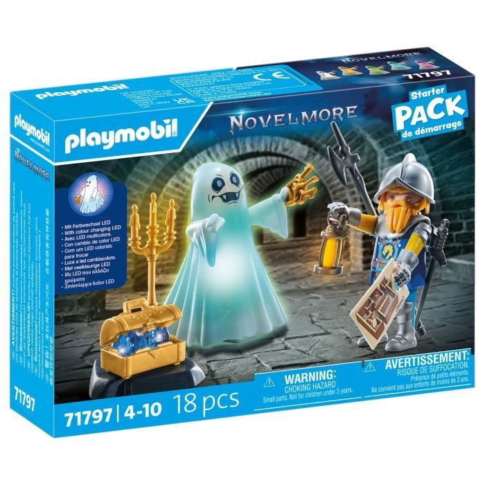 PLAYMOBIL 71797 Cavaliere e fantasma con effetti di luce