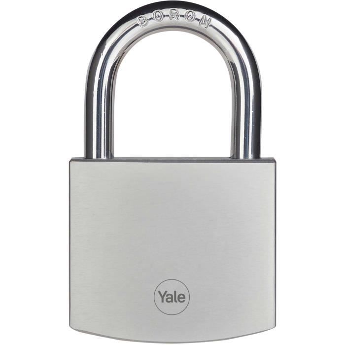 Candado de Lat�n - YALE - Y120DB/60/135/1 - Exterior - Cromado 60 mm - Anti�xido - Alta Resistencia a la Intemperie